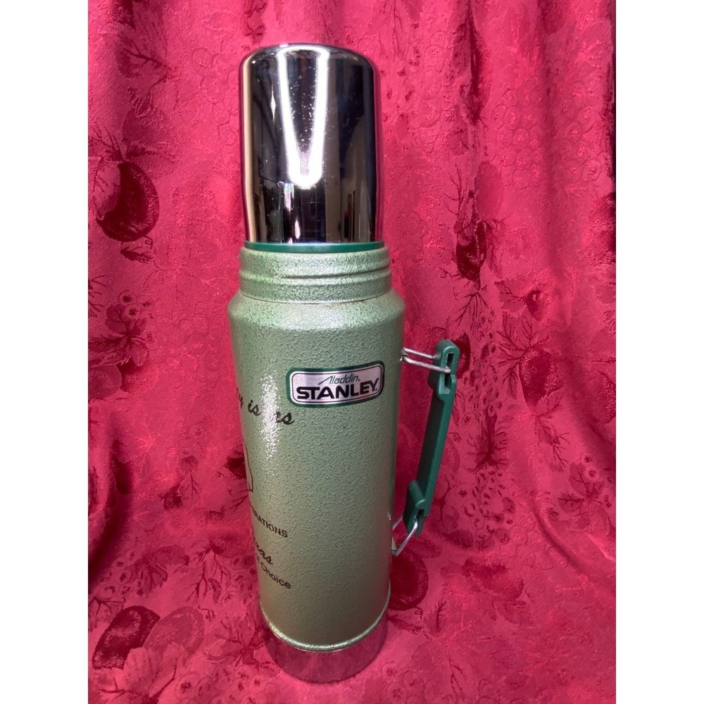 Vtg Aladdin Stanley Thermos Alcoa Safety is Texas Rockdale Operations A-344DH